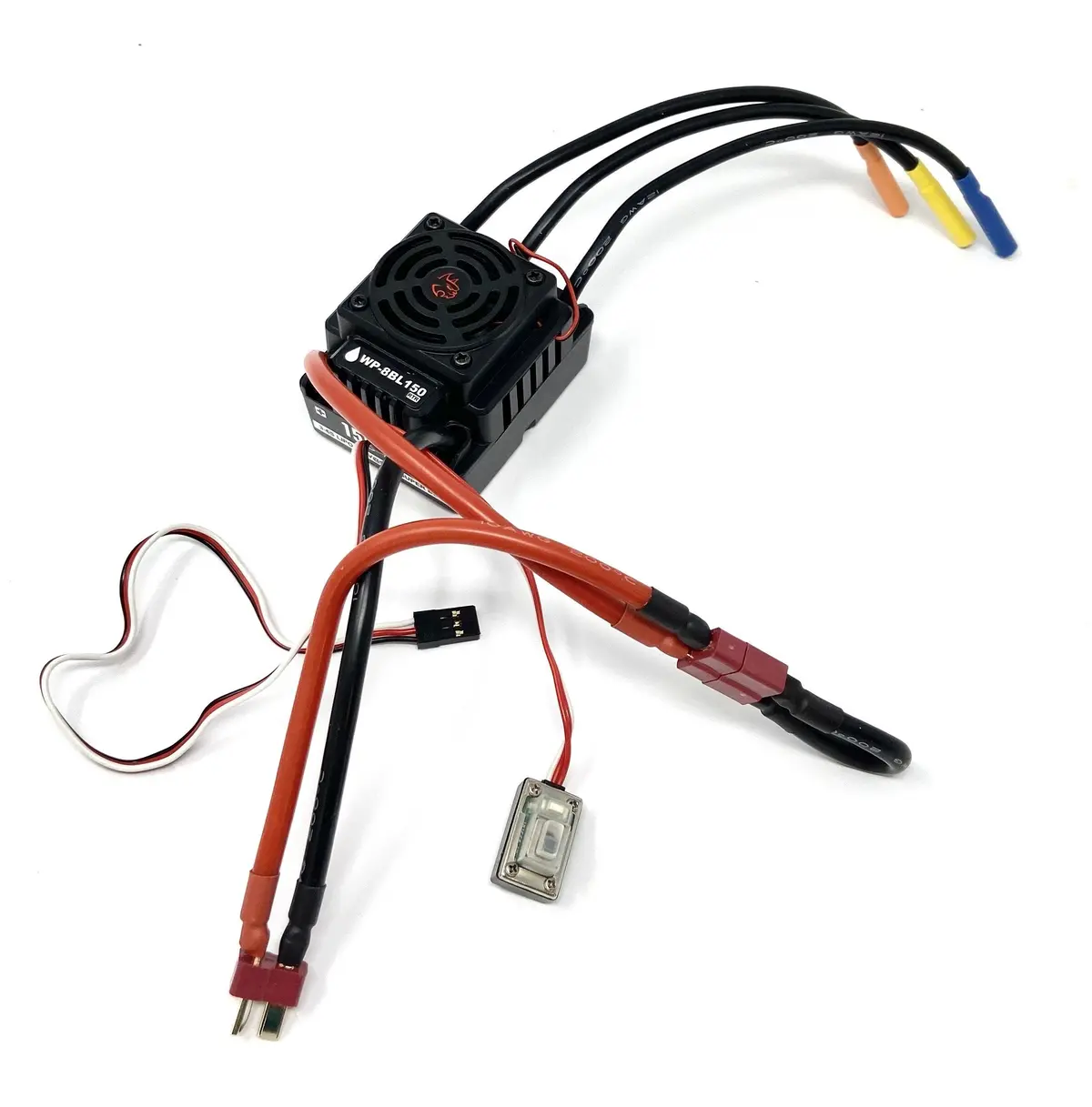 Kaiju Ext - Esc (150A Brushless Quicrun 08 3-6S Lipo Wp-8Bl150 Redcat Racing 1