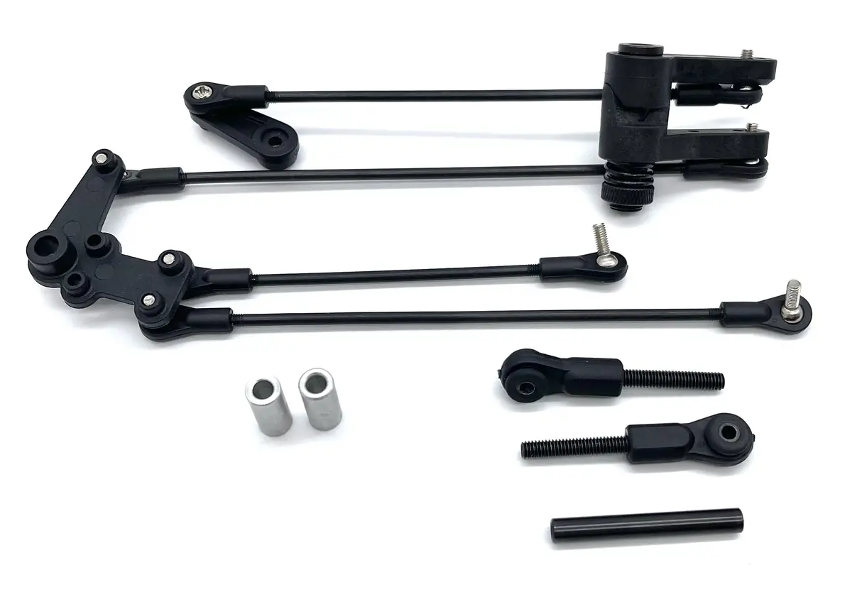 Usa-1 Ve Steering Set Servo Saver Crank Kyosho Nitro Kyo34257 1