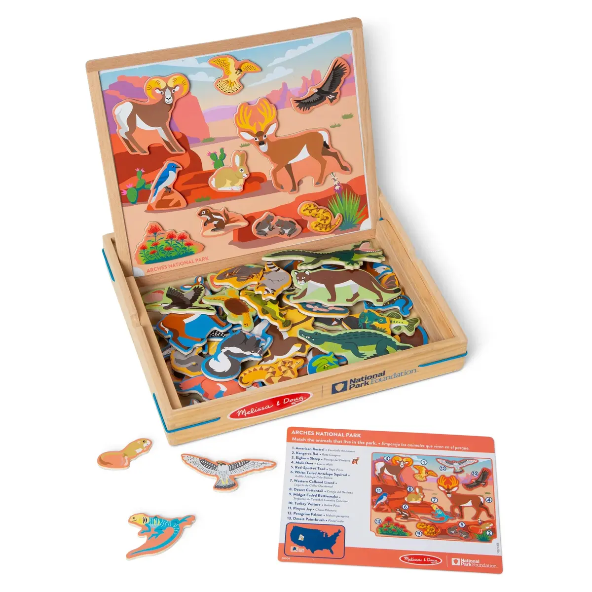 Melissa & Doug National Parks Magnetic Matching Game 1