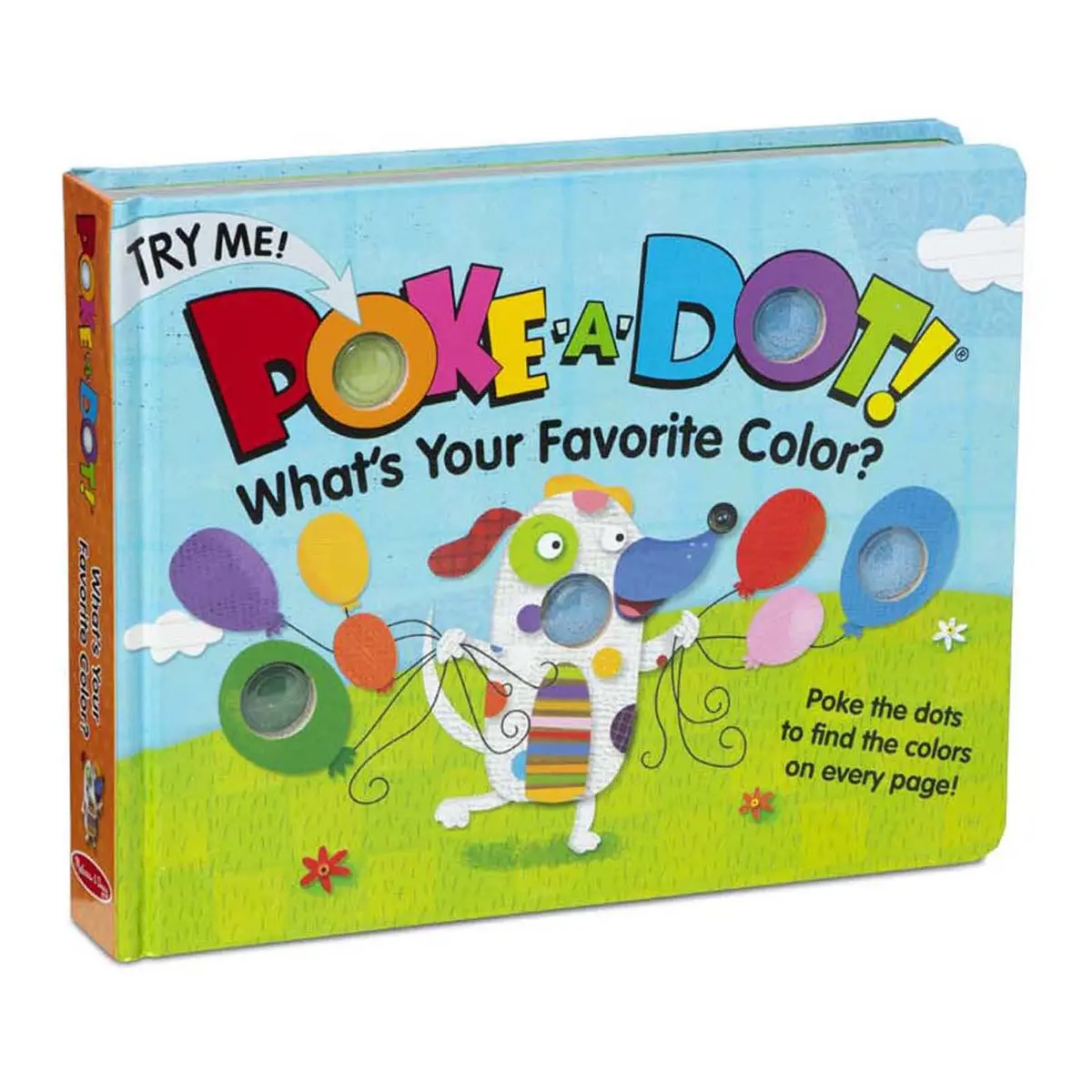 Melissa & Doug Poke-A-Dot! - What's Your Favorite Color? - Interactive Board Book 1
