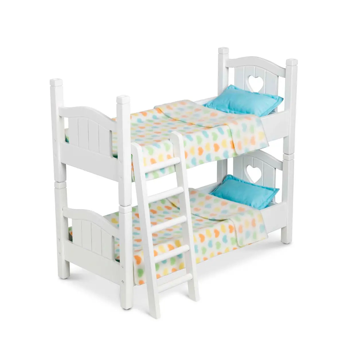 Melissa & Doug Mine To Love Wooden Doll Bunk Bed Playset 1