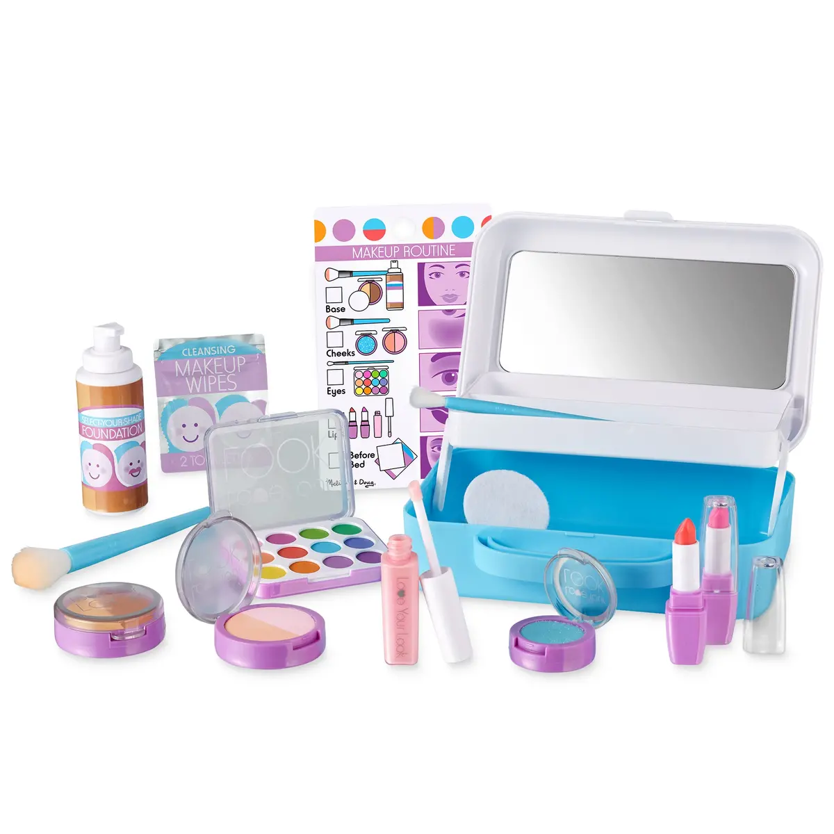 Melissa & Doug 16-Piece Love Your Look Pretend Makeup Kit 1