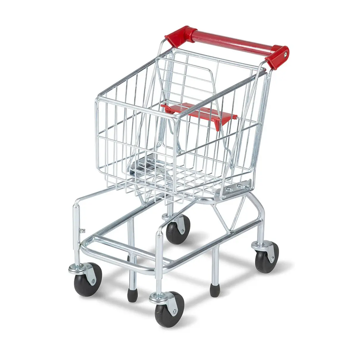 Melissa & Doug Deluxe Metal Shopping Cart Toy 1