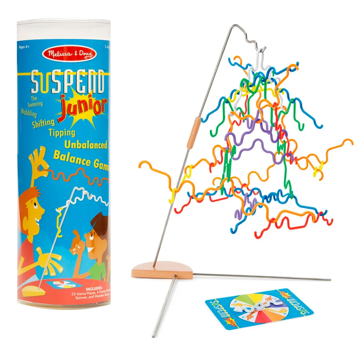 Melissa & Doug Suspend Junior Colorful Balance Game 1