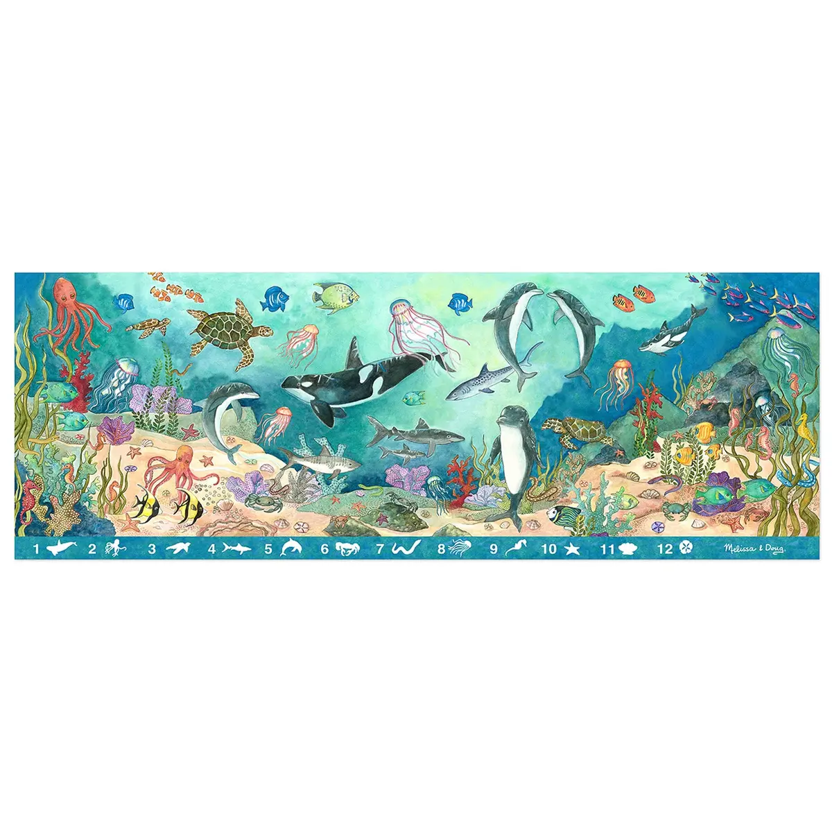 Melissa & Doug Beneath The Waves 48-Piece Floor Puzzle 1