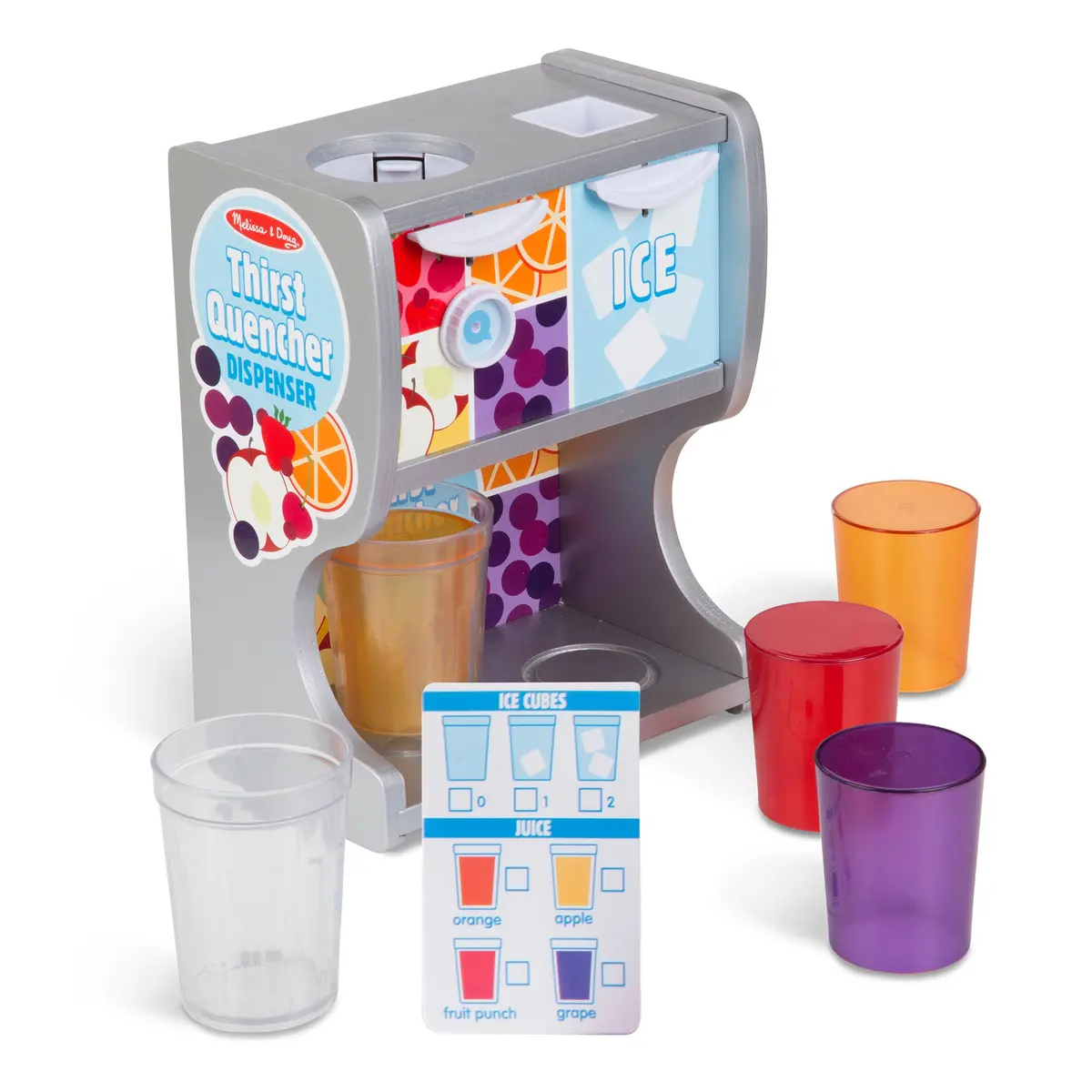 Melissa & Doug Thirst Quenching Pretend Play Drink Dispenser 1