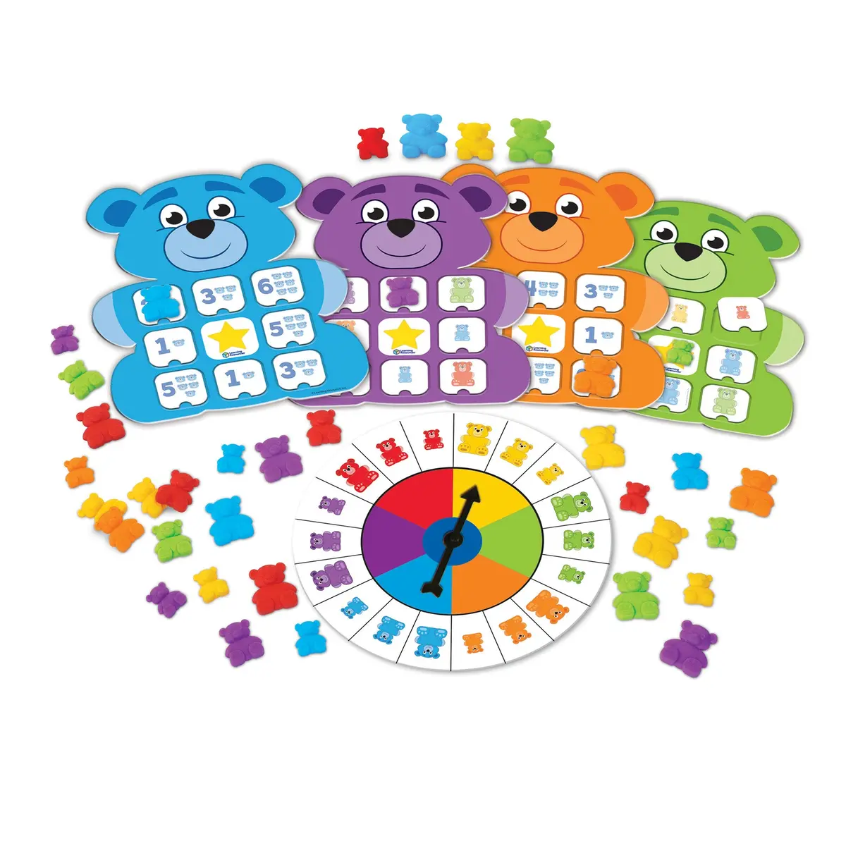 Learning Resources Bingo Bears - Educational Matching Game 1