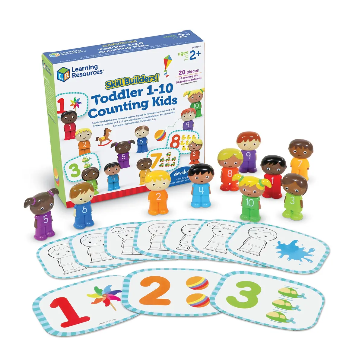 Learning Resources Skill Builders! - Toddler 1-10 Counting Kids Set 1