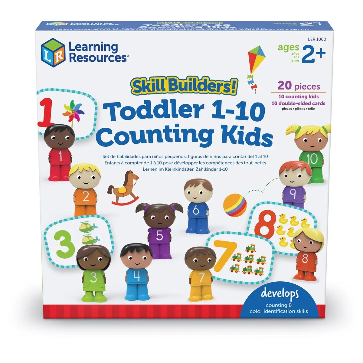 Learning Resources Skill Builders! - Toddler 1-10 Counting Kids Set 2