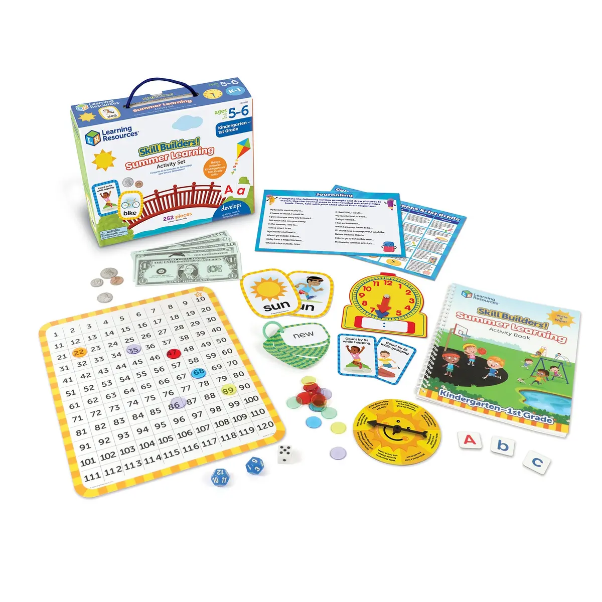 Learning Resources Skill Builders Summer Activity Kit - Transition From K To 1St 1