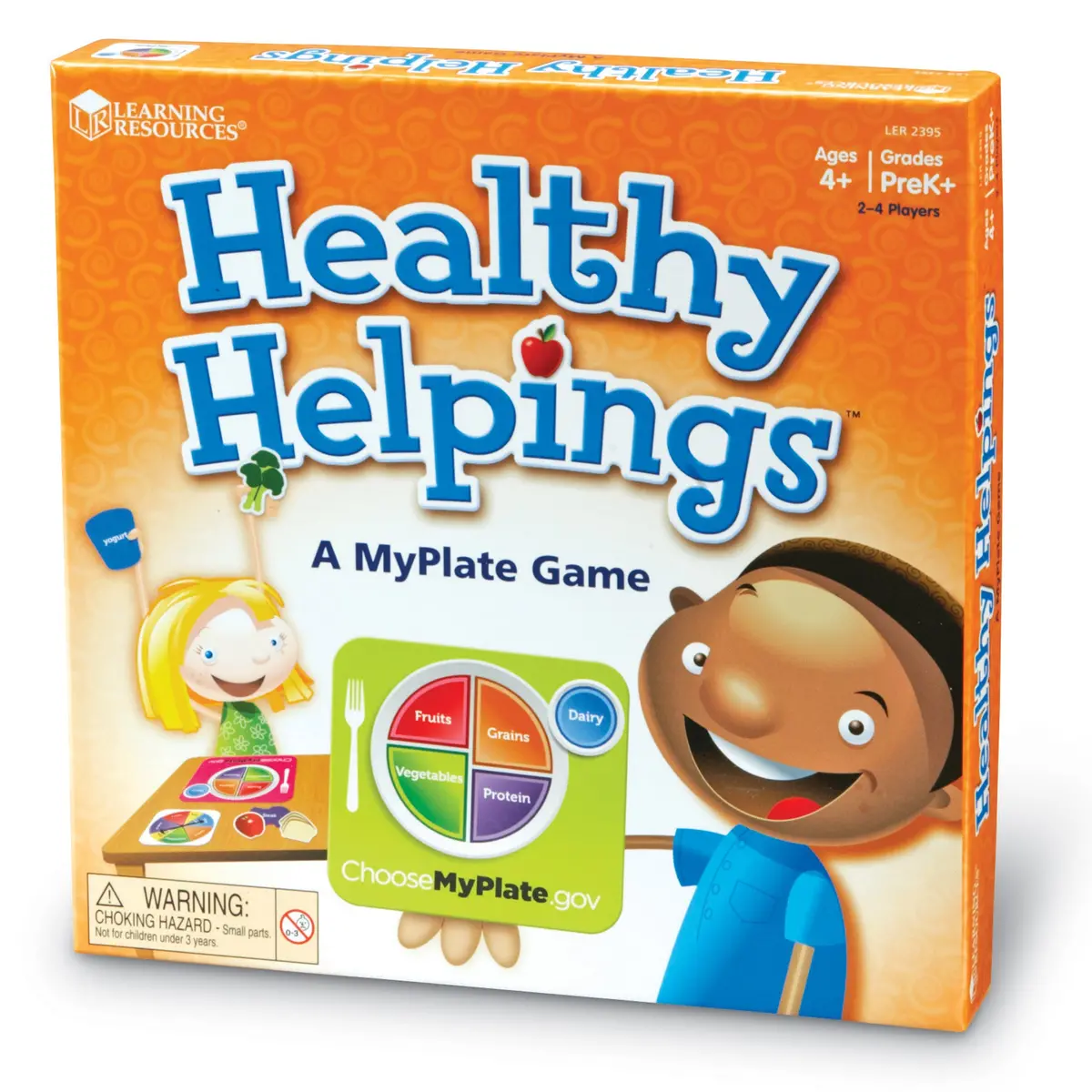 Learning Resources Healthy Helpings Myplate Nutritional Game 2