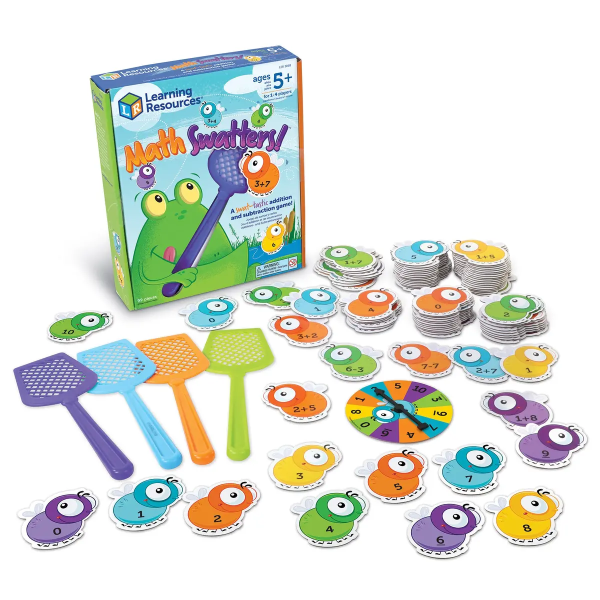 Learning Resources Math Swatters Game - Addition & Subtraction 1