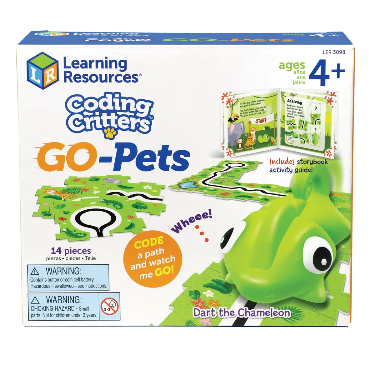 Learning Resources Coding Critters Go-Pets - Dart The Chameleon 1