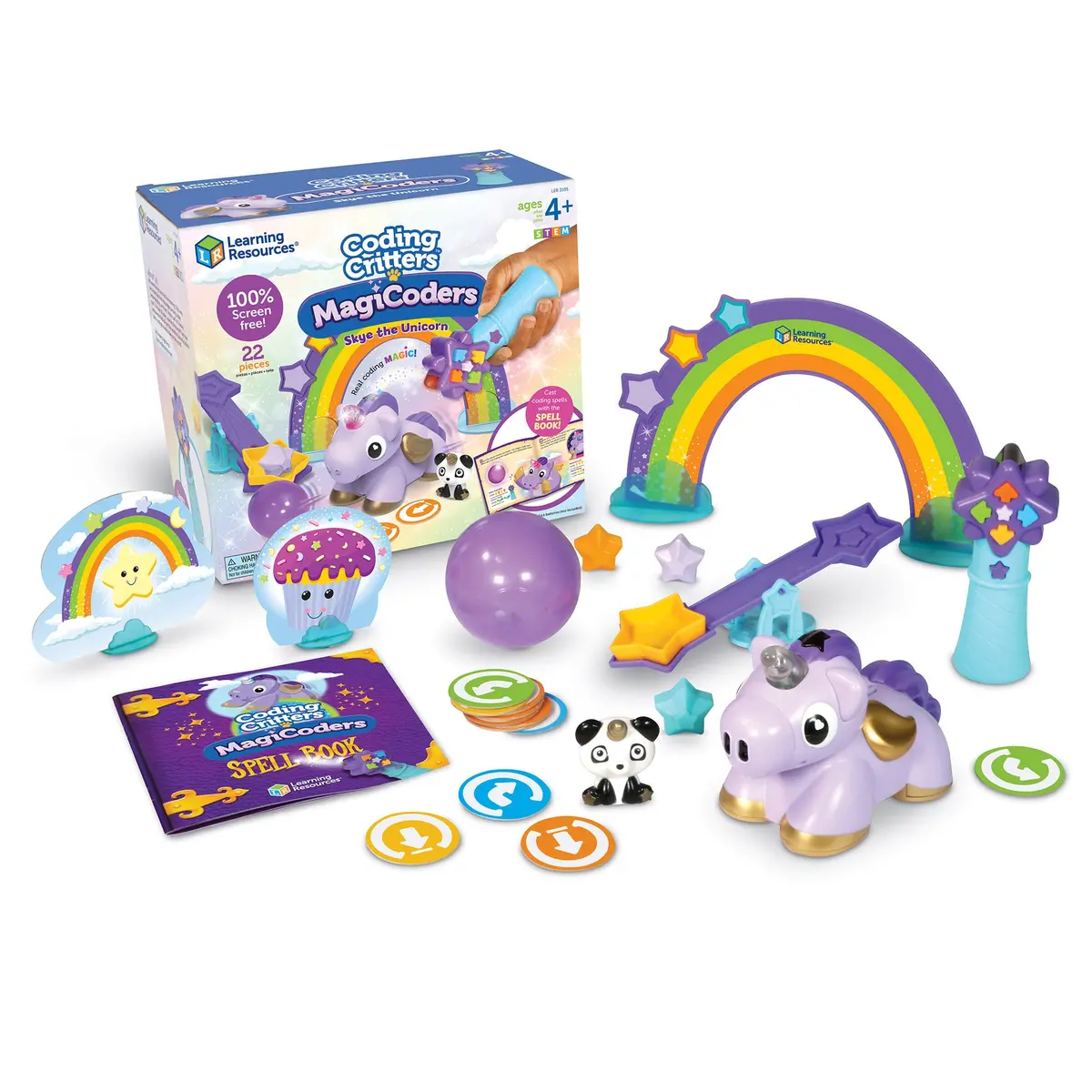 Learning Resources Coding Critters Magicoders - Skye The Unicorn - Interactive Coding Toy 1