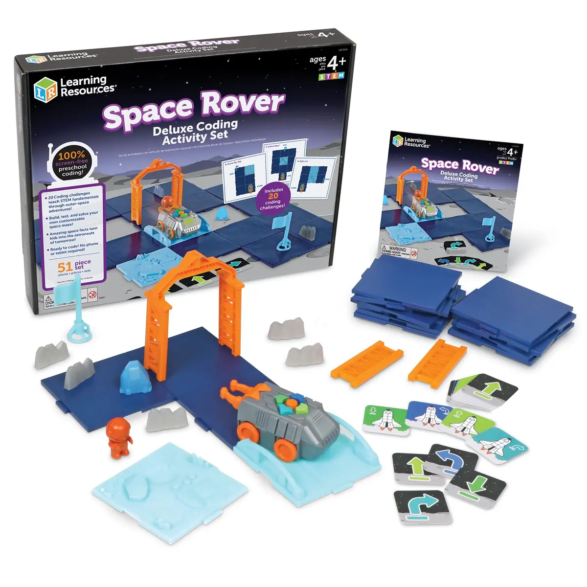 Learning Resources Space Rover Deluxe Coding Set - Screen-Free Stem Toy 1