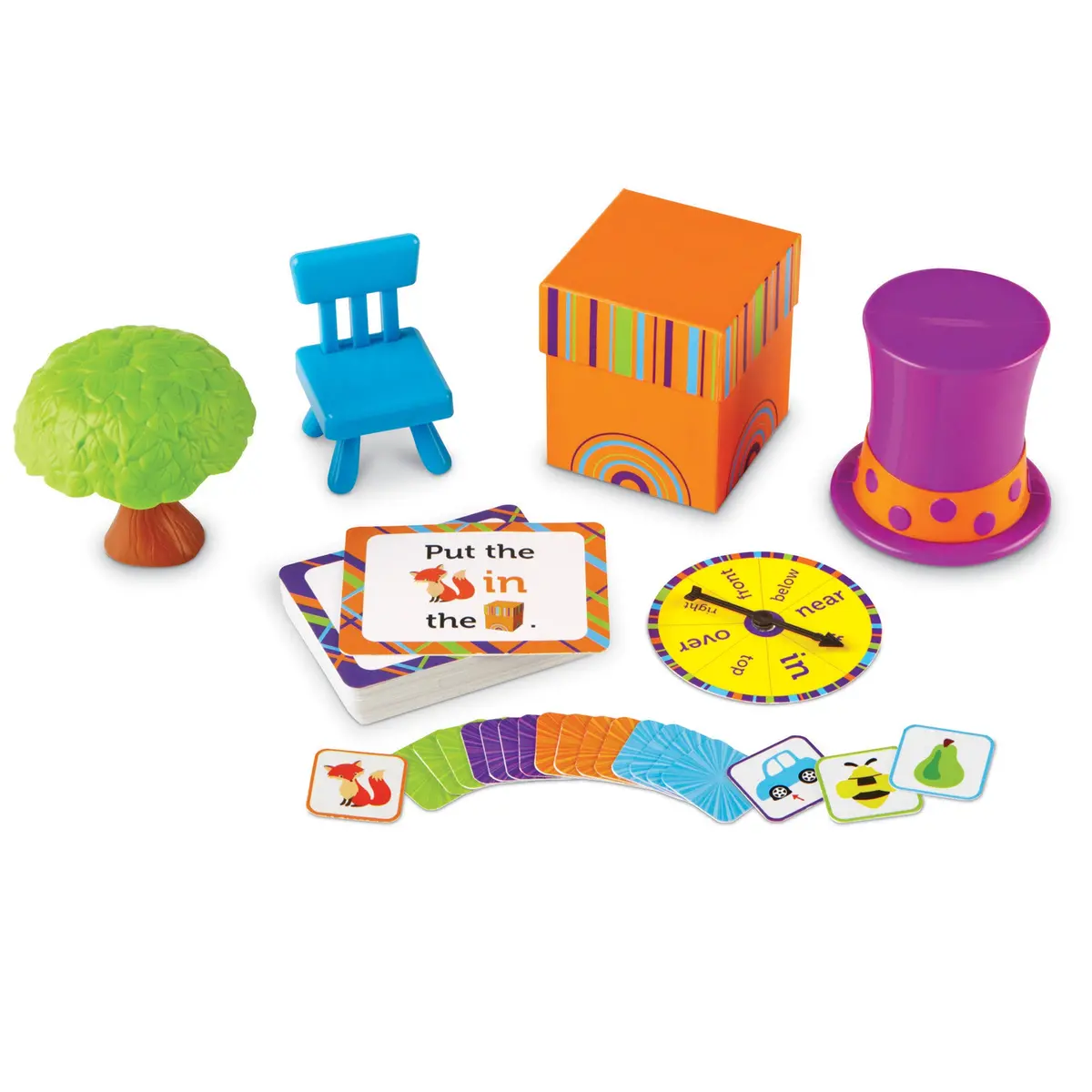 Learning Resources Fox In The Box - Positional Language Fun Set 1