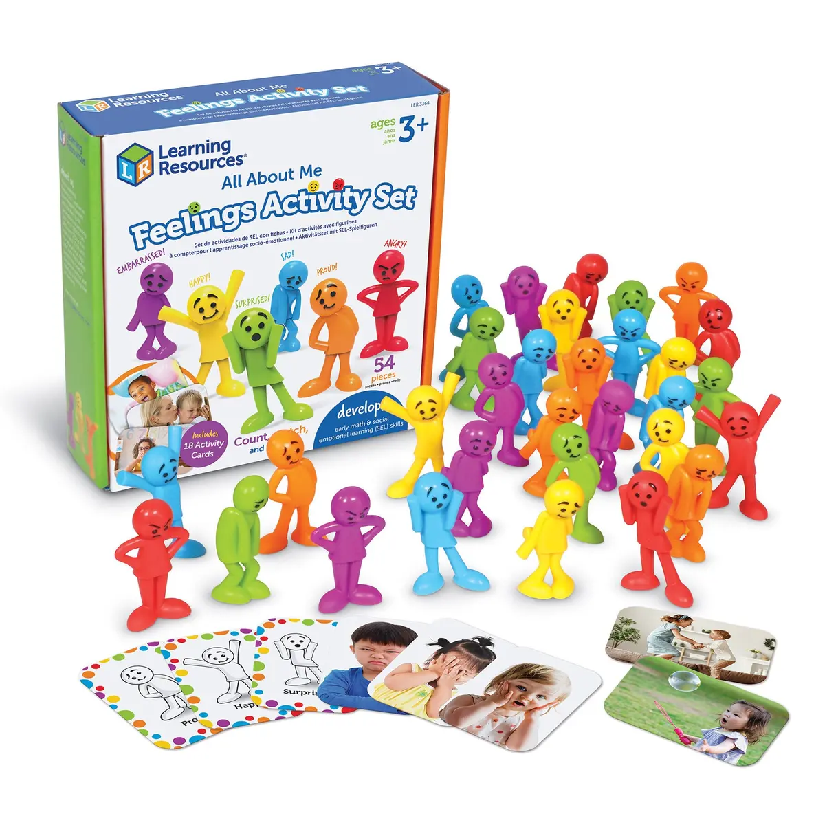 Learning Resources All About Me Feelings Activity Set - Emotion Counters 1