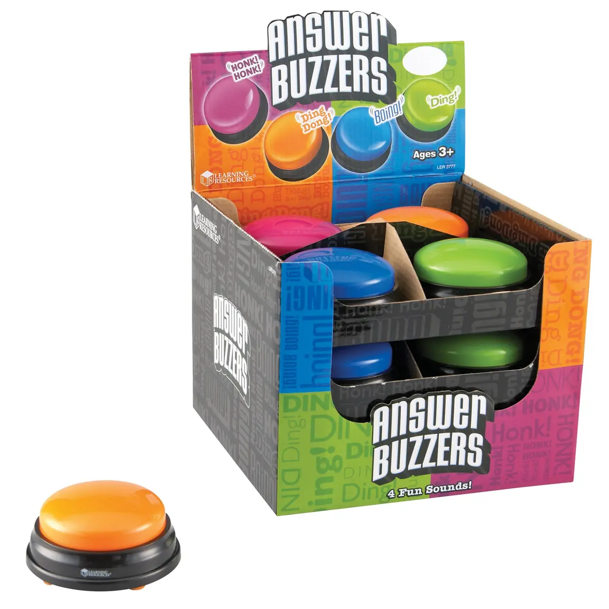 Learning Resources Answer Buzzers - Interactive Game Set Of 12 1