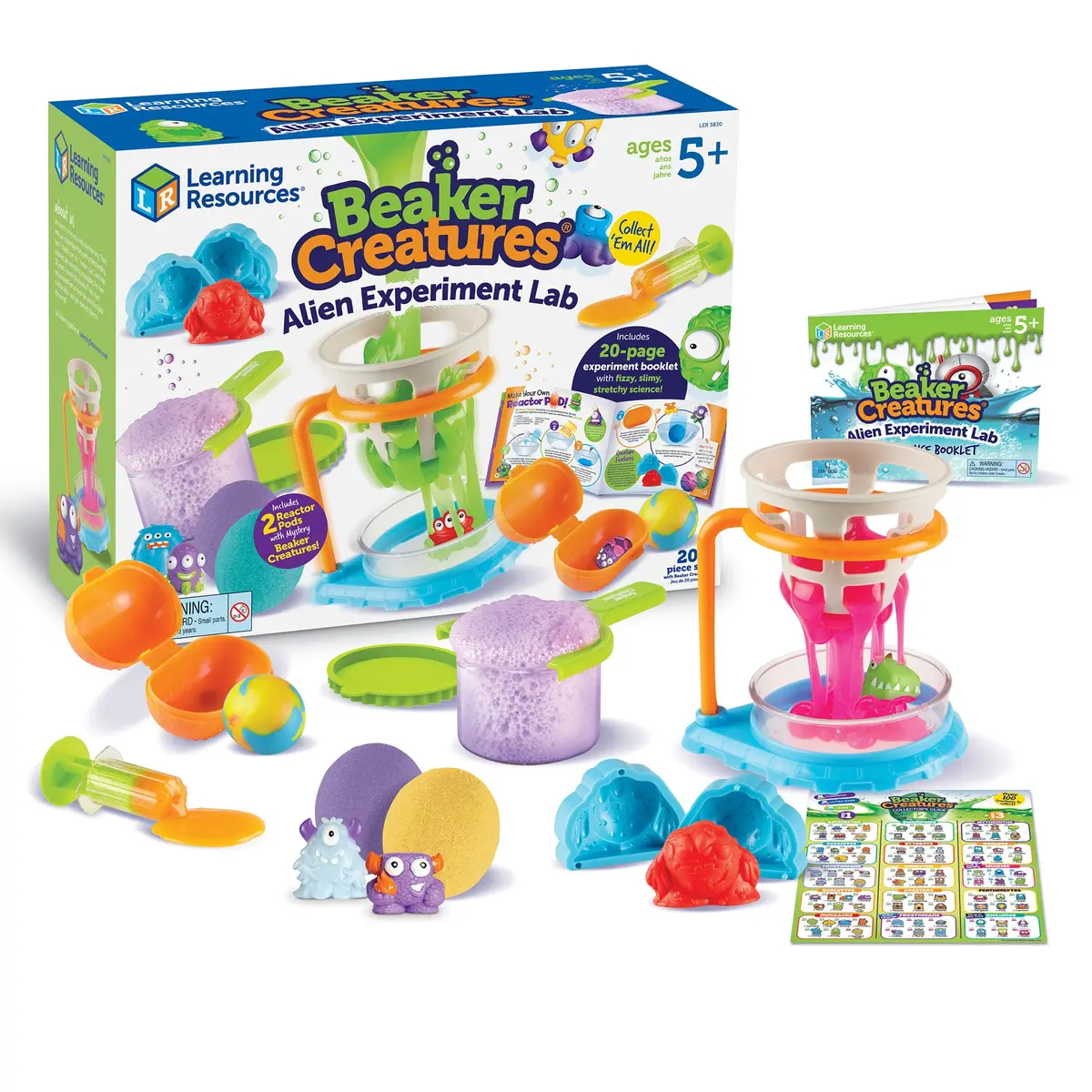 Learning Resources Beaker Creatures Alien Experiment Lab Science Kit 1