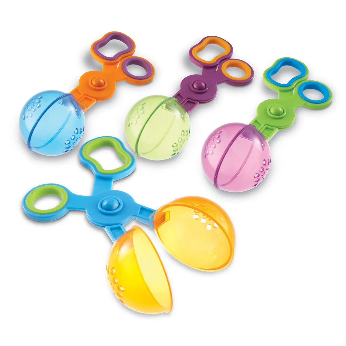 Learning Resources Handy Scoopers - Colorful Fine Motor Tool Set, 4 Pieces 1