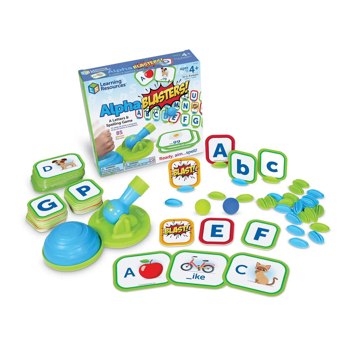 Learning Resources Alphablast! - Spelling & Alphabet Game - Foam Ball Fun 1