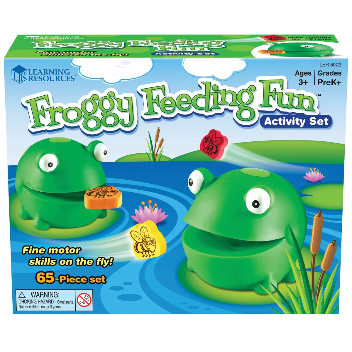 Learning Resources Froggy Feeding Fun - Activity Set - Colorful Educational Toy 1