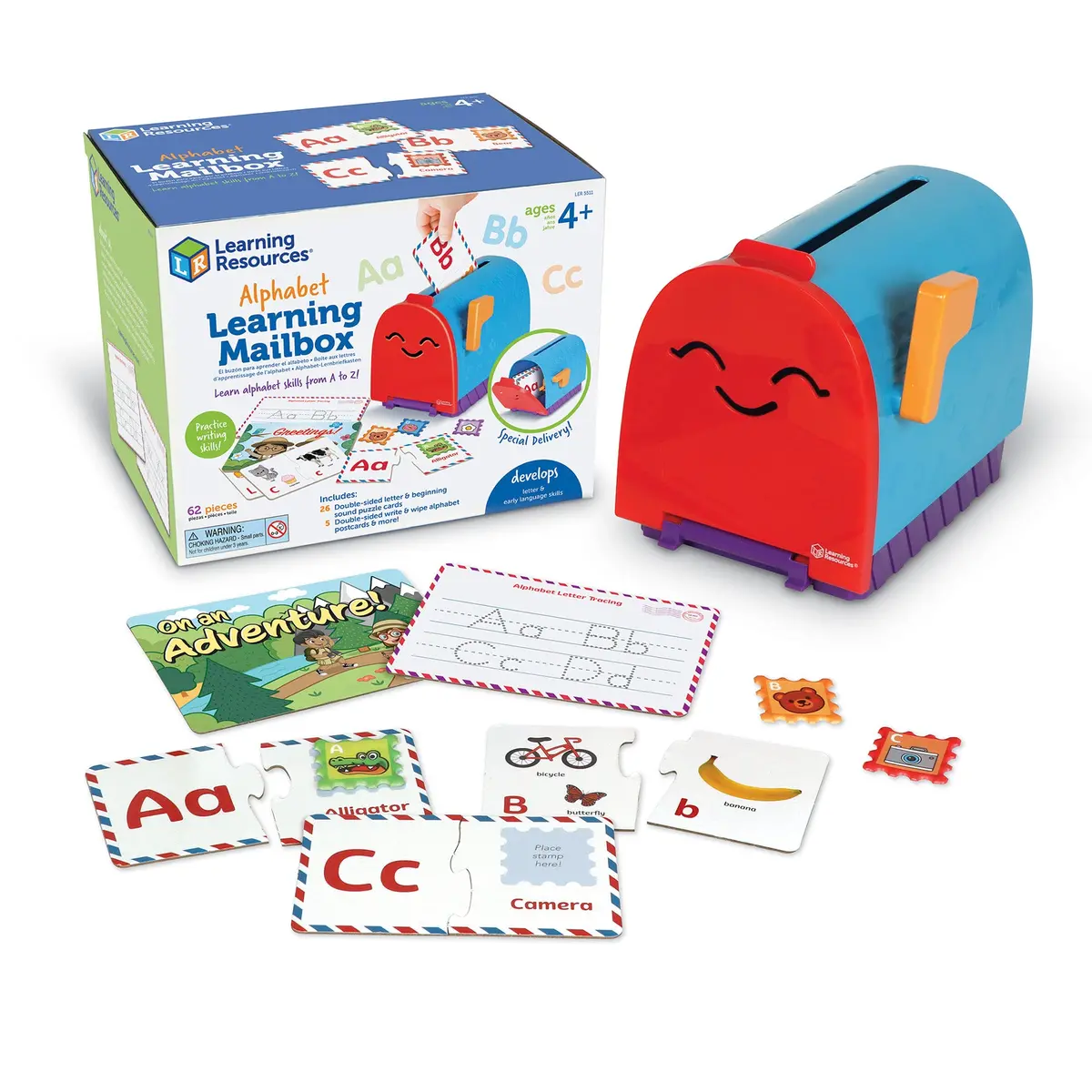 Learning Resources Alphabet Learning Mailbox - Interactive Educational Toy 1