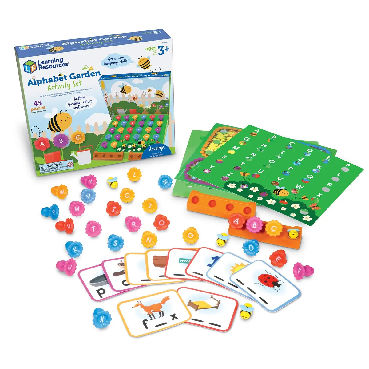Learning Resources Alphabet Garden - Interactive Abc & Spelling Playset 1