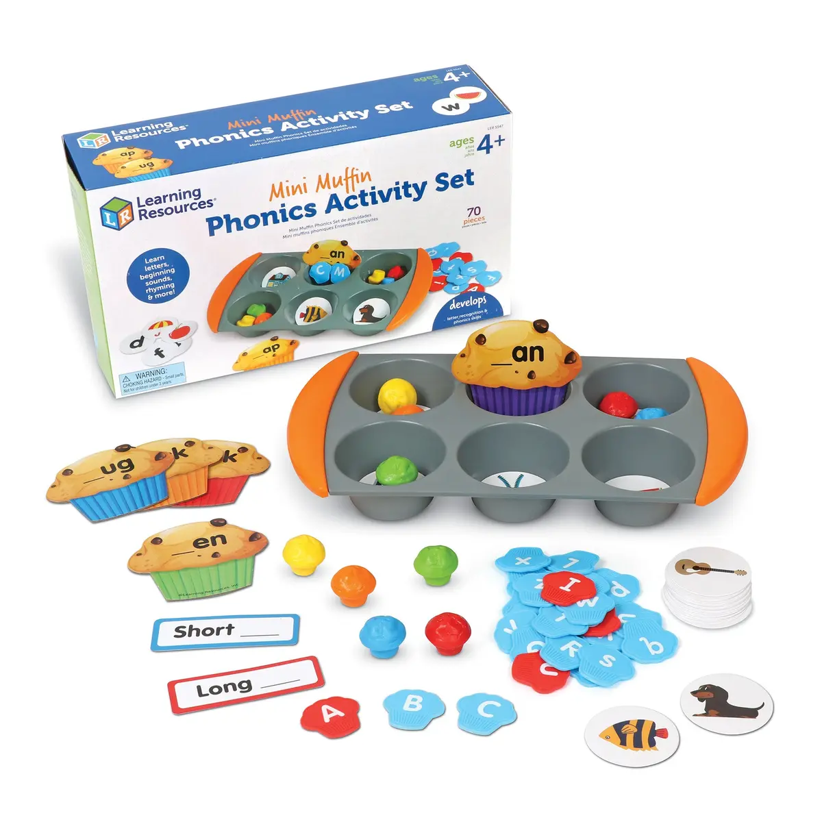 Learning Resources Mini Muffin Phonics Fun Set - Multicolor 1