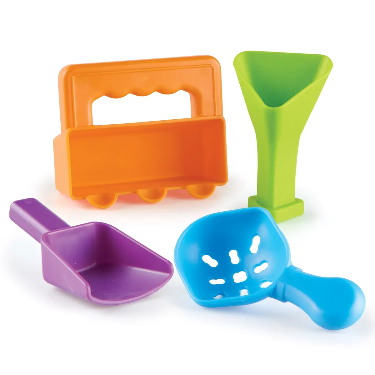 Learning Resources Helping Hands Sensory Scoops – 4 Fun Sensory Tools 1