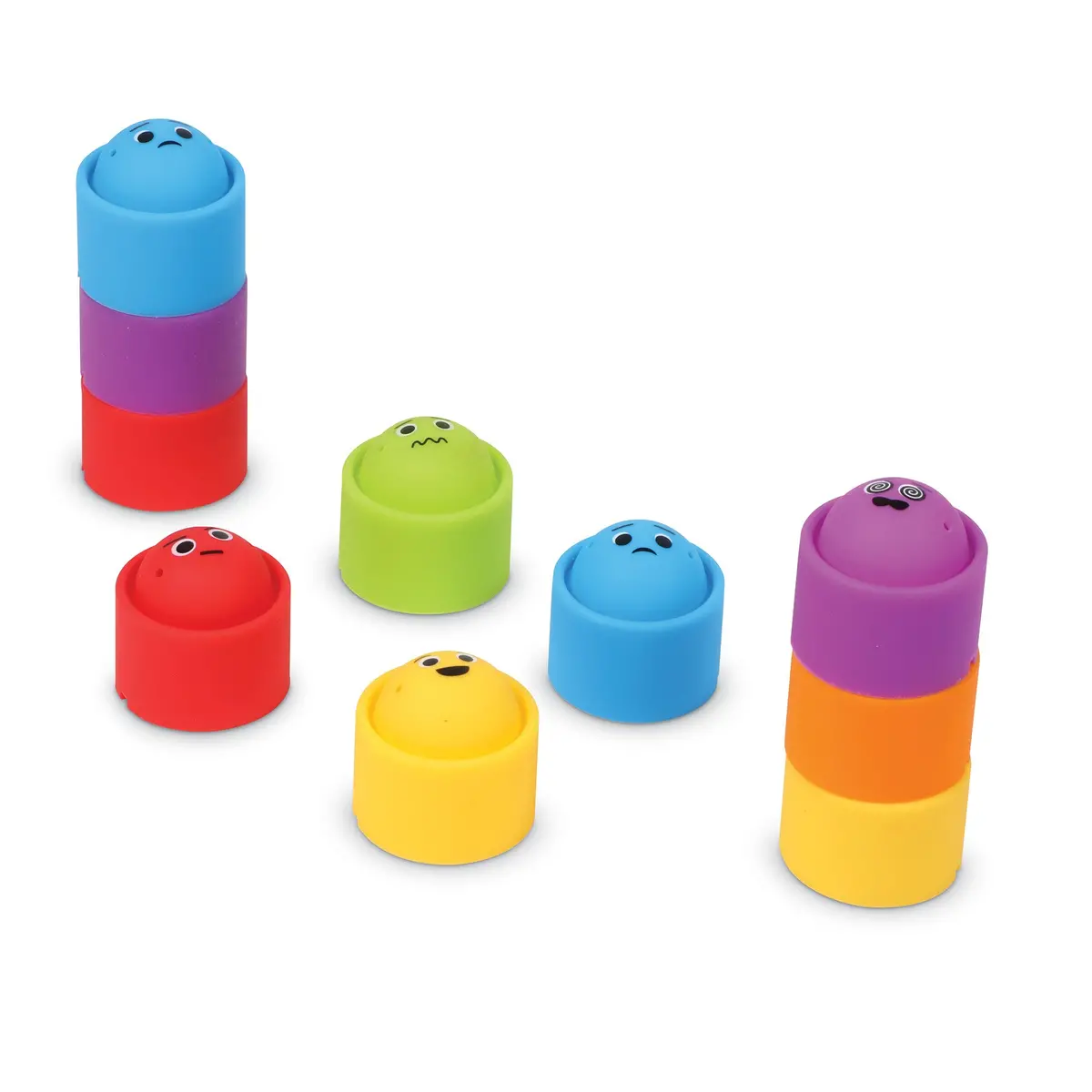 Learning Resources Rainbow Emotions Fidget Poppers - Sel Classroom Set 2