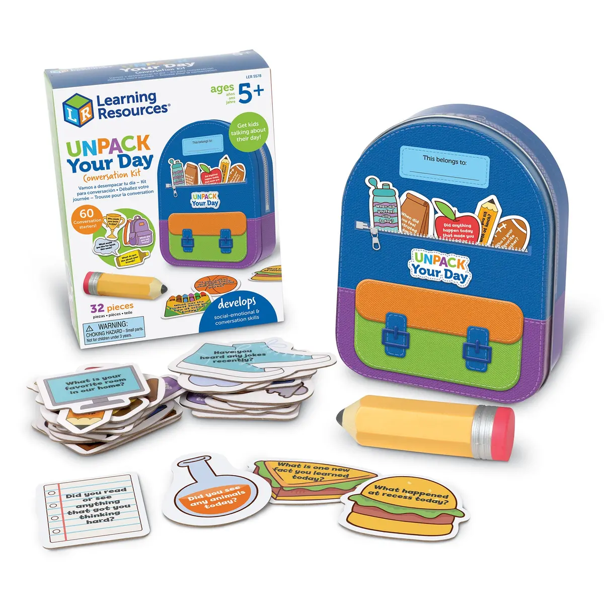 Learning Resources Unpack Your Day Sel Kit - Social-Emotional Learning Game 1