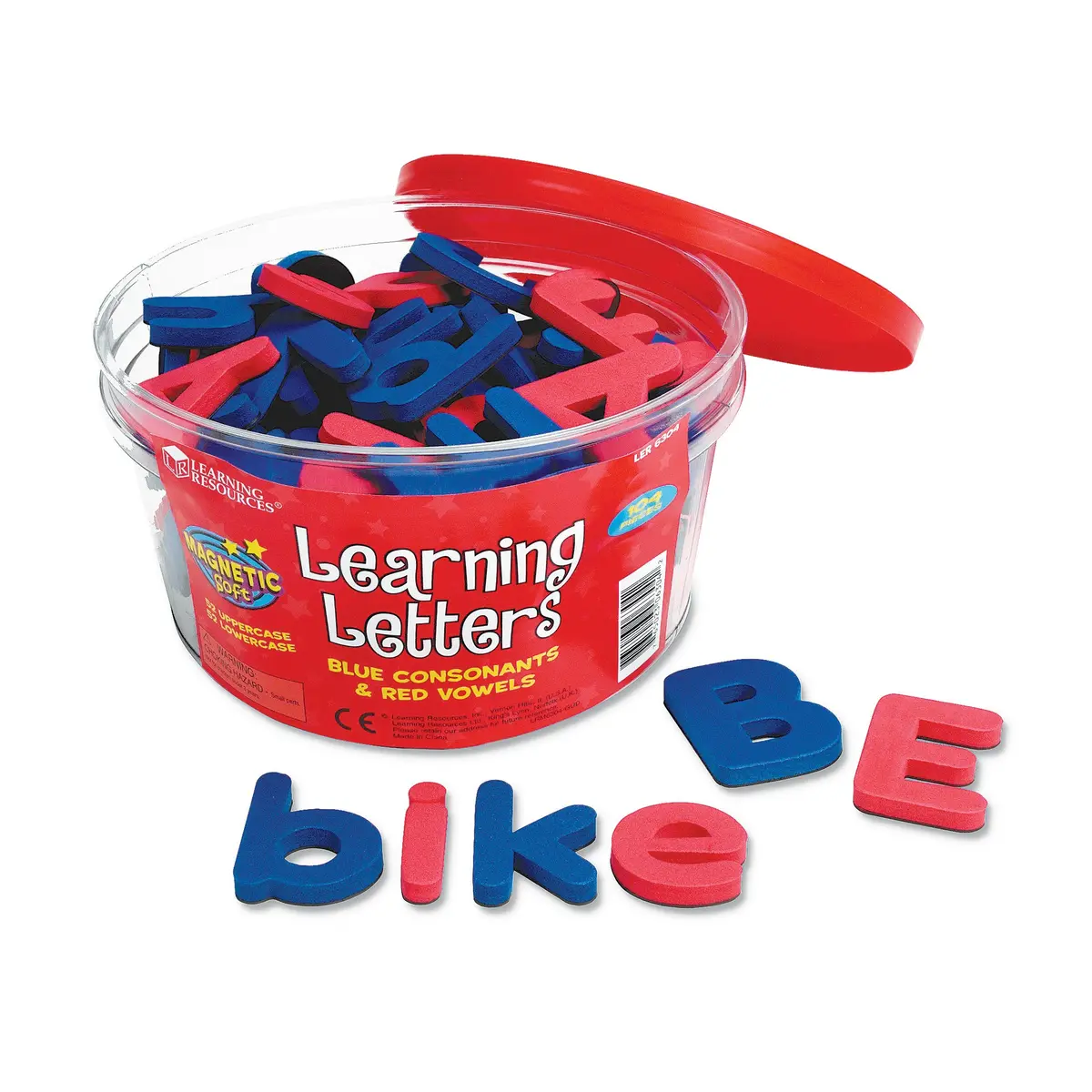 Learning Resources Magnetic Uppercase & Lowercase Soft Foam Learning Letters 1
