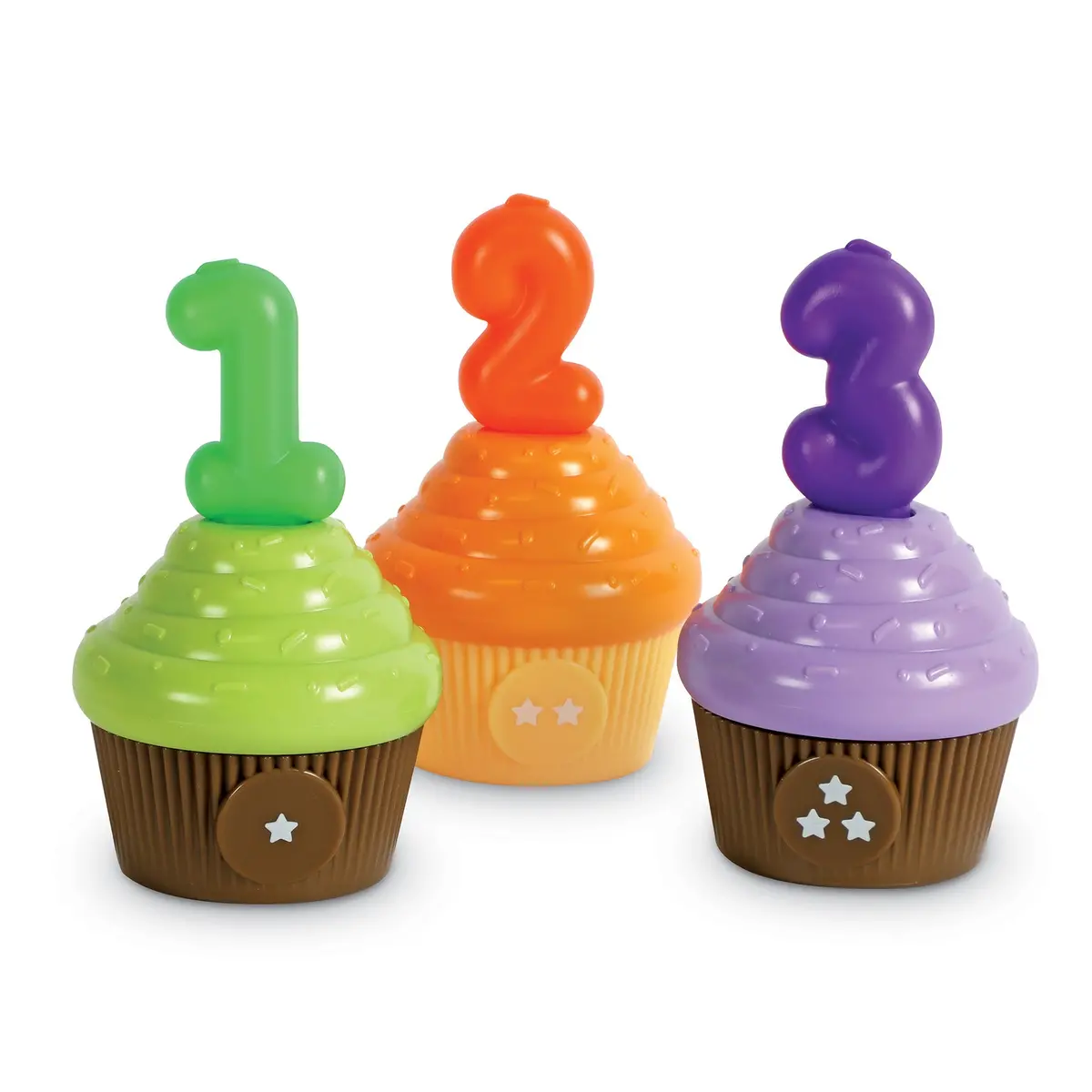 Learning Resources Snap-N-Learn Counting Cupcakes - Color & Number Fun 1
