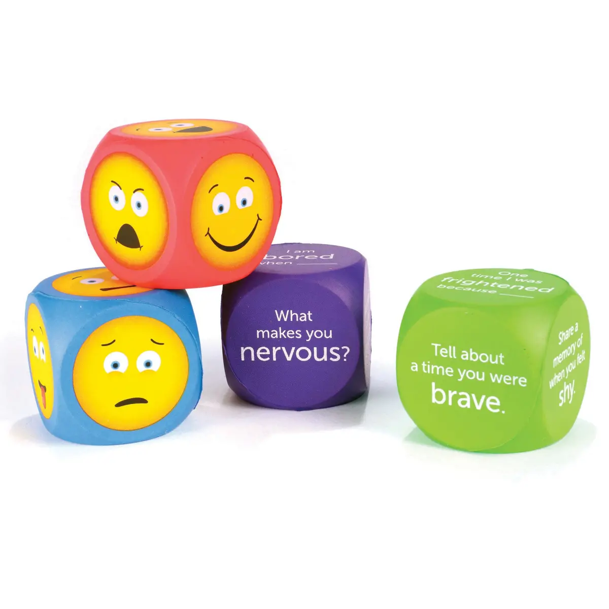 Learning Resources Emotion Exploration Foam Cubes - Interactive Social Learning Toy 1