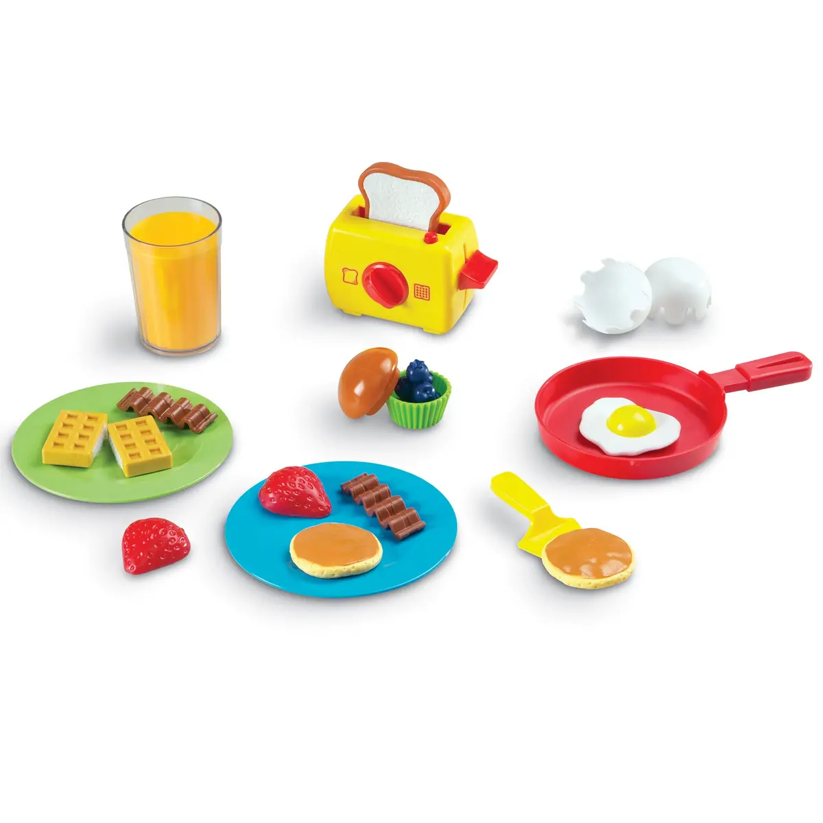 Learning Resources 21-Piece Pretend & Play Rise & Shine Breakfast Set 1