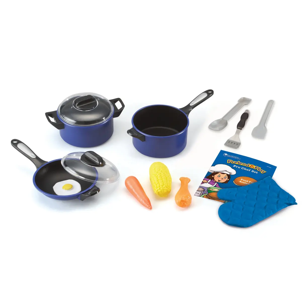 Learning Resources 13-Piece Pretend & Play Pro Chef Set 1