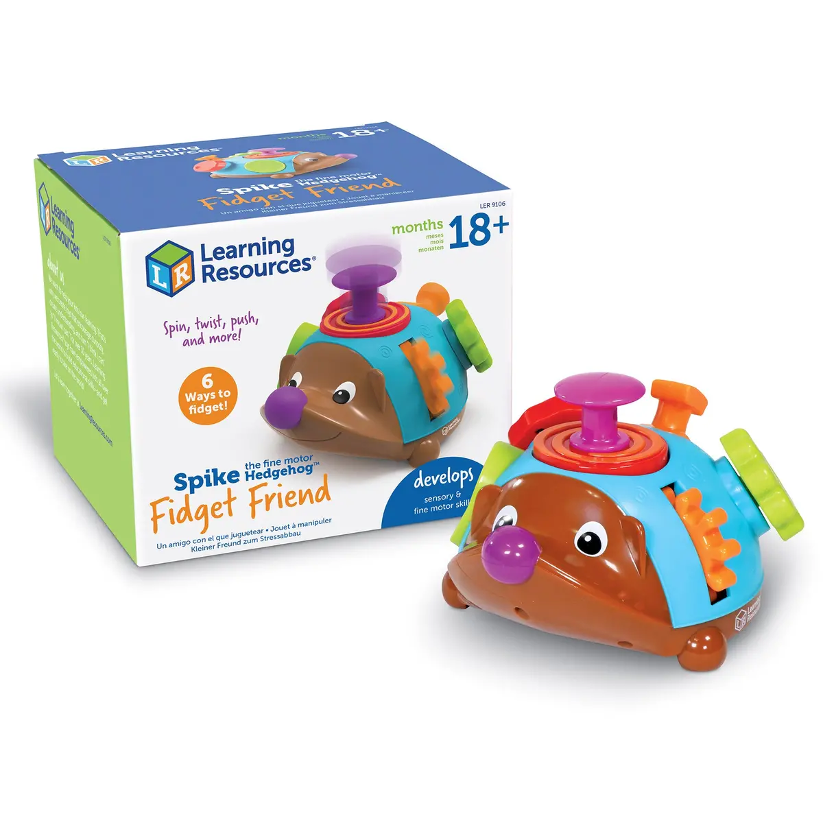 Learning Resources Spike The Fine Motor Hedgehole Fidget Friend 1