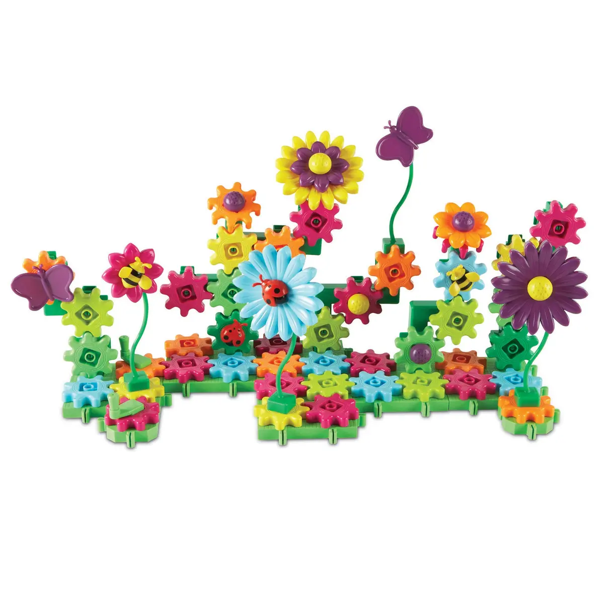Learning Resources Gears! Gears! Gears! Build & Bloom - Interactive Building Set 1