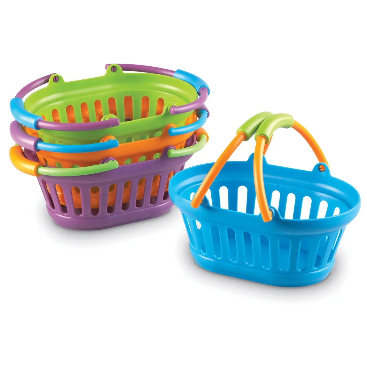 Learning Resources New Sprouts Colorful Basket Set, 4-Pack 1