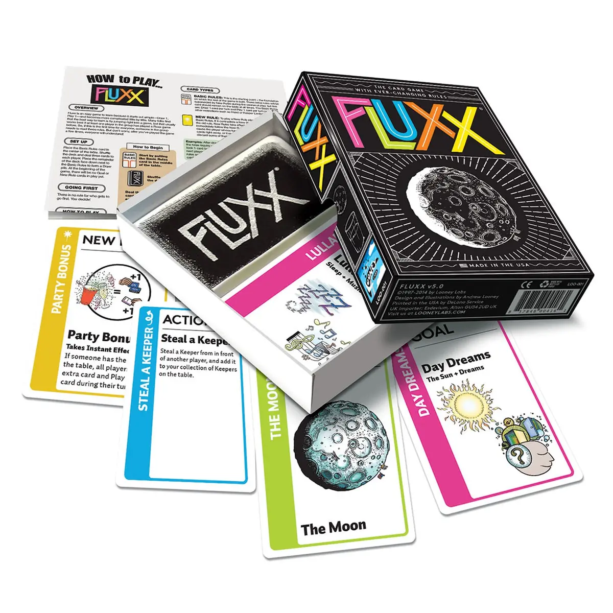 Looney Labs Fluxx Classic Card Game - Updated Edition 1