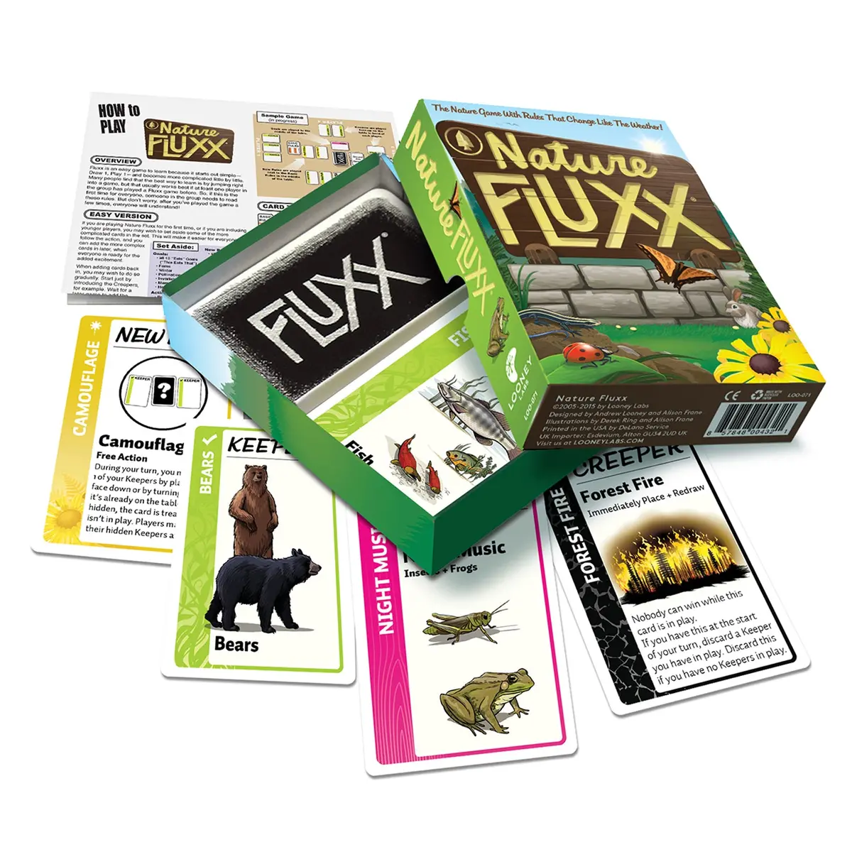 Looney Labs Nature Fluxfire Ecology Card Game 1