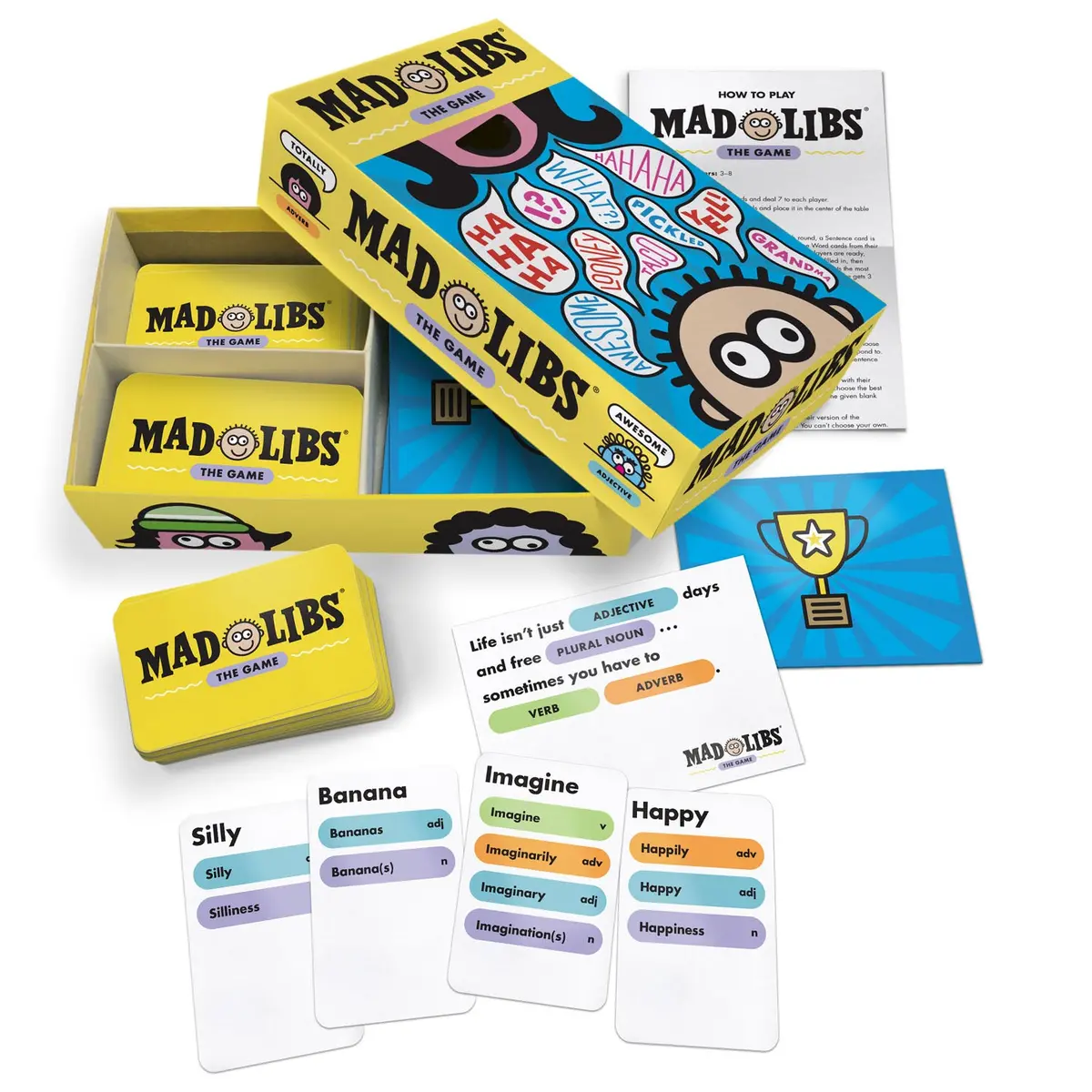 Looney Labs Mad Libs The Game - Hilarity-Filled Card Game 1
