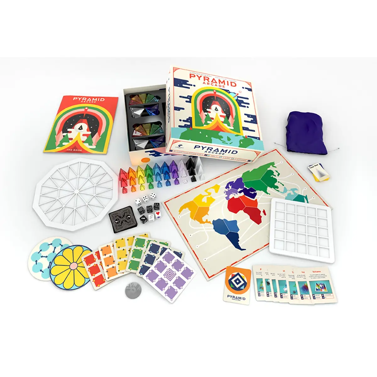 Looney Labs Pyramid Arcade Multi-Game Set 1