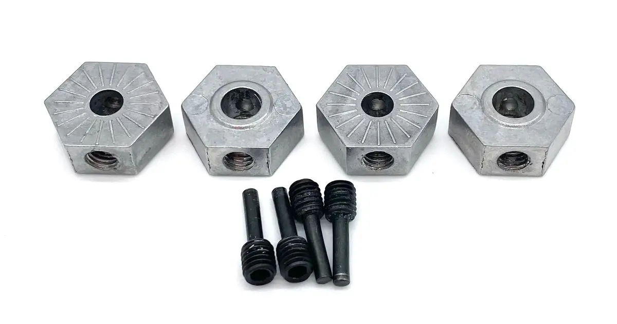 Losi Lmt Grave Digger 2.0 Hex Hubs, Aluminum 17Mm Los04028 1