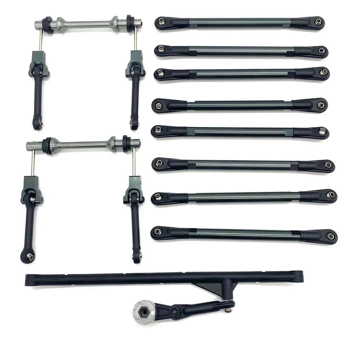 Losi Lmt Grave Digger Steering, Suspension Links And Swaybars Los04021t1 1