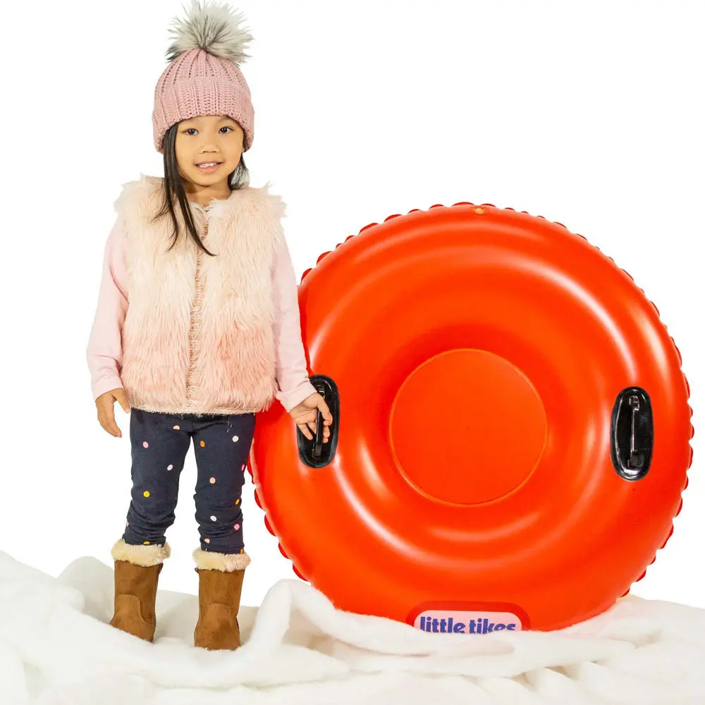 Little Tikes Heavy-Duty Inflatable Snow Tube For Kids 1
