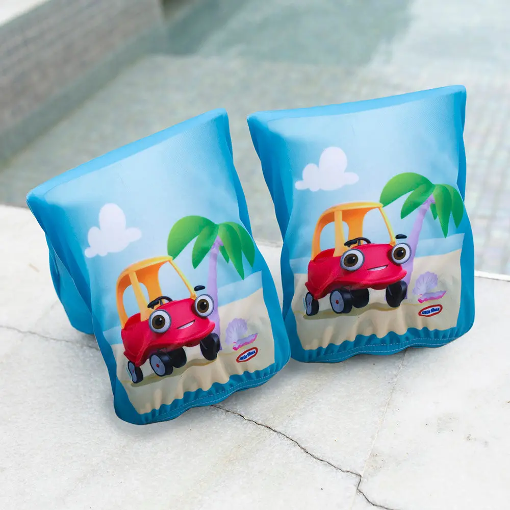 Little Tikes Beach Blue Fabric Arm Floaties - Cozy Coupe Design 1