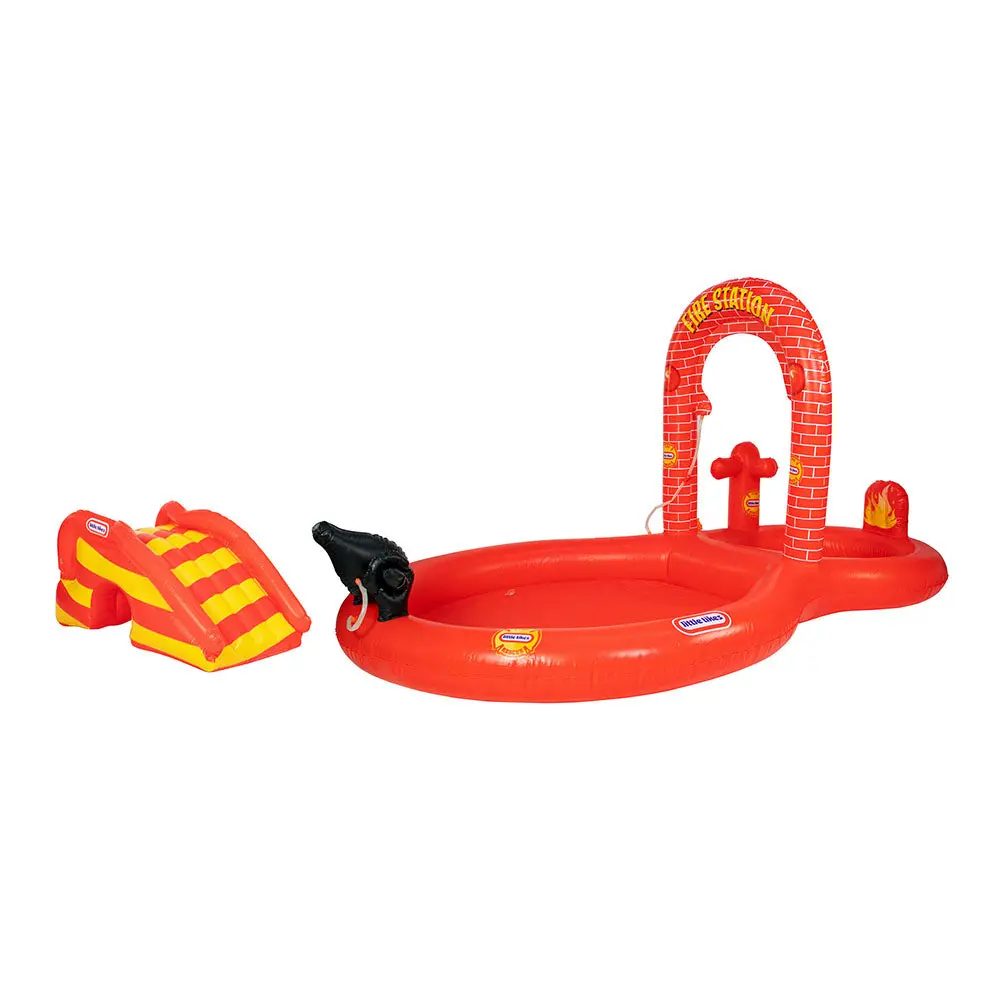 Little Tikes Fire House Adventure Play Center - Red 1