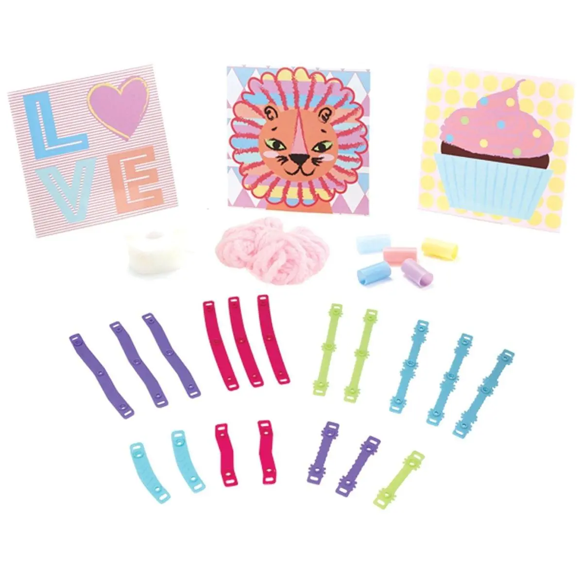 License 2 Play Pom Pom Wow Snap & Decorate Set - Multi-Color 1